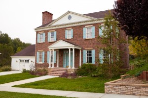 Red Brick - Federal Style - Shutters