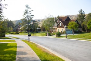 Suburban Street - Arts and Crafts - Neighborhood