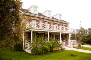 Stone Exterior - Large Front Porch - Two-Story Southern Home