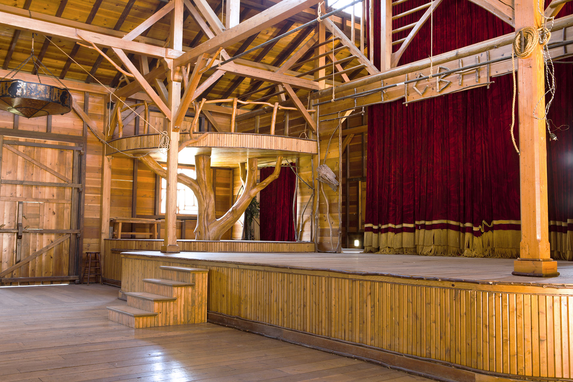Golden Oak Hall - Performance Stage