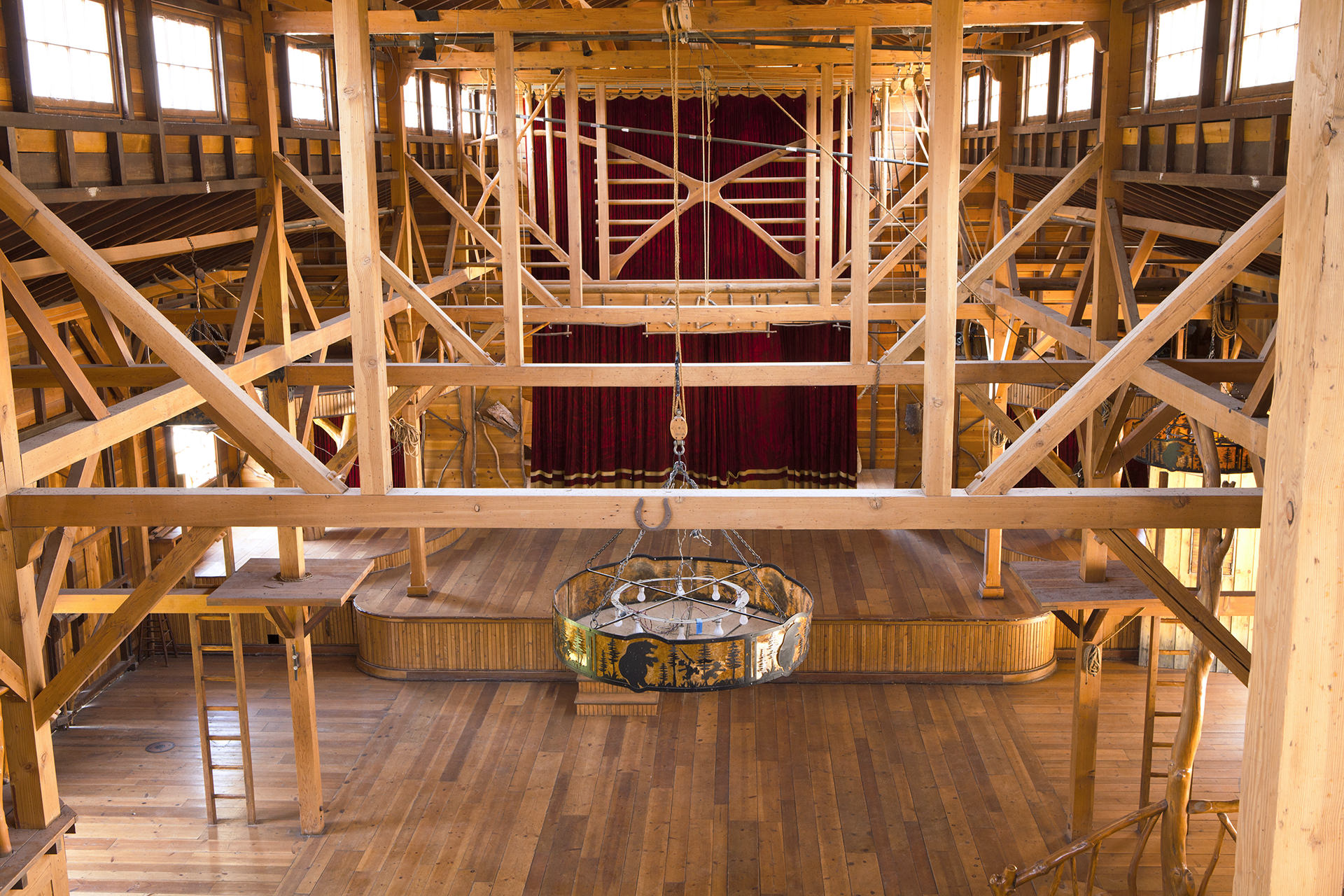 Golden Oak Hall - Rafters