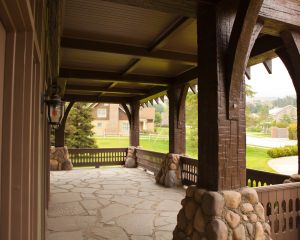 Adirondack Lodge - Front Porch