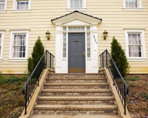 New England Farmhouse - Front Entrance