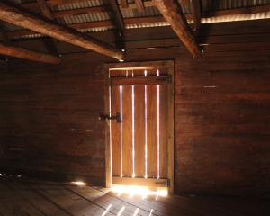 Cabin at Pine Lake - Front Door Interior