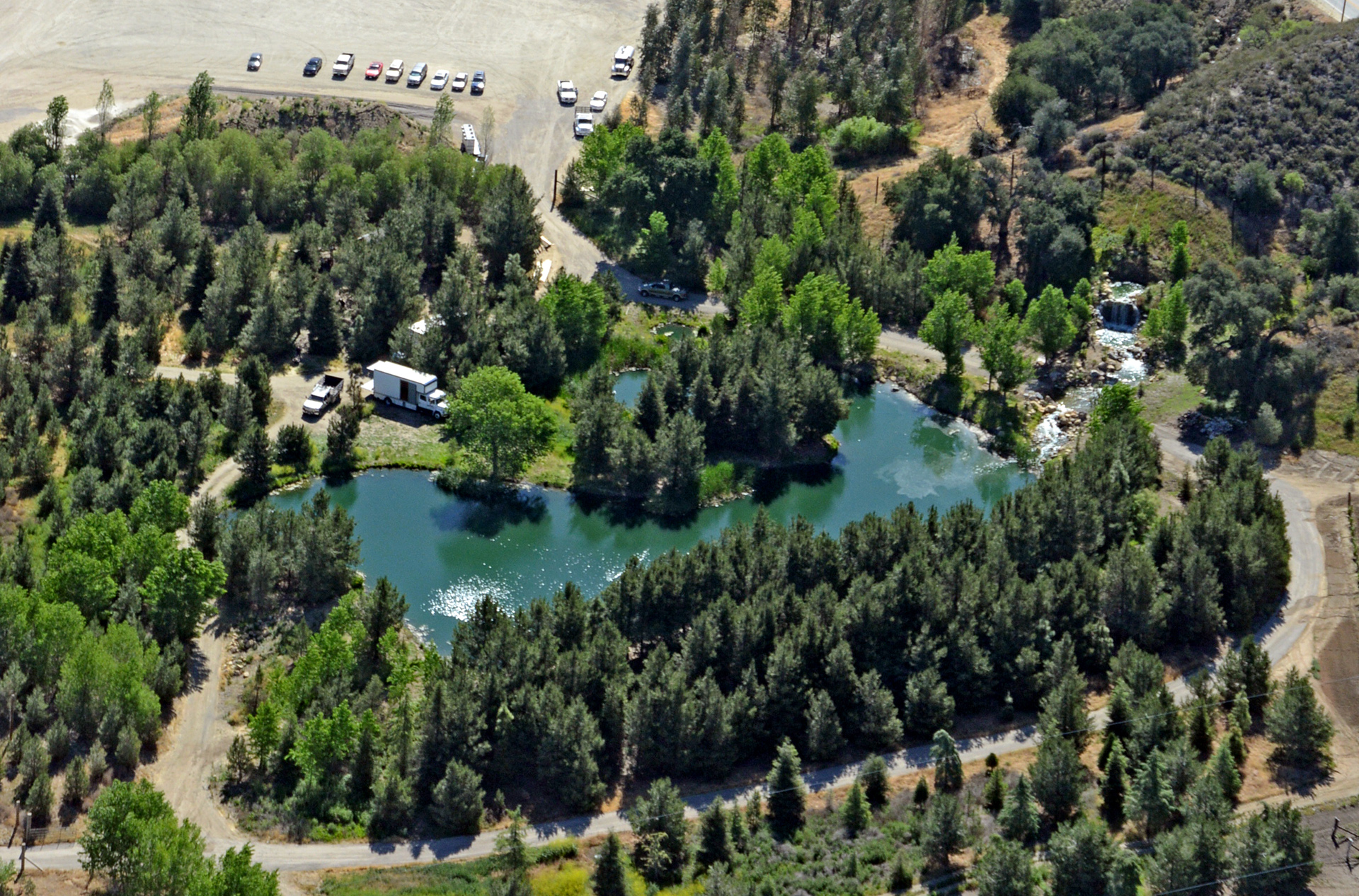Pine Lake - Aerial